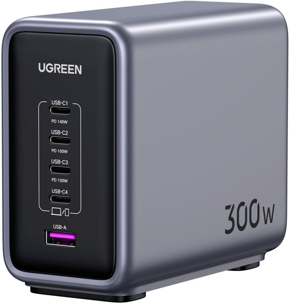 Carregador GaN Fast Charger 4x USB - C / USB - A 300W - UGREEN