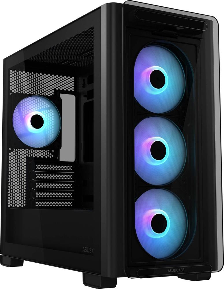 Caixa Micro - ATX A23 Plus ARGB Vidro Temperado (Preto) - ASUS