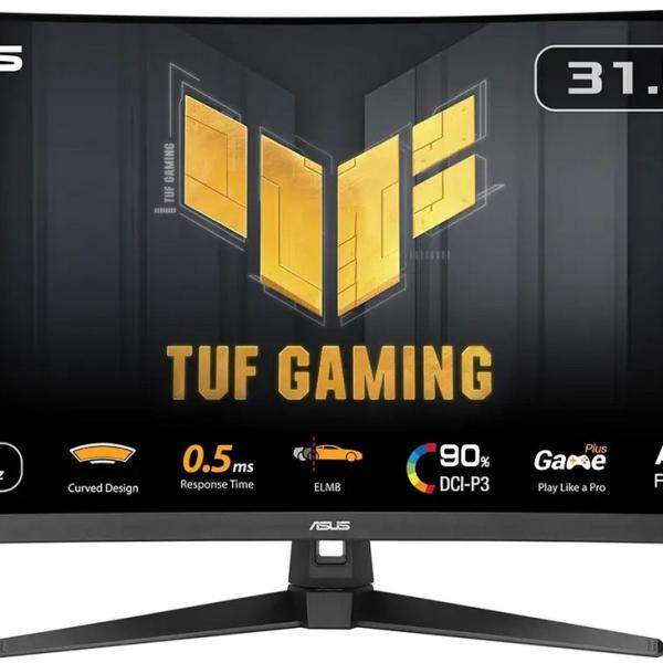 Monitor Curvo TUF Gaming VG32WQ3B VA 31.5 QHD 16:9 180Hz FreeSync - ASUS