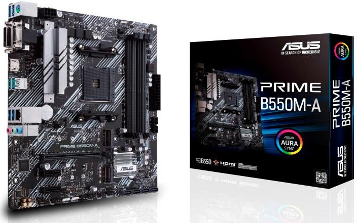 Motherboard Micro - ATX Prime B550M - A SktAM4 - ASUS