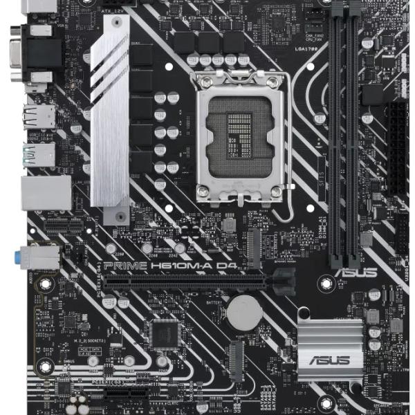 Motherboard Prime H610M - A D4 - CSM Intel H610 LGA 1700 - ASUS — Recondicionada