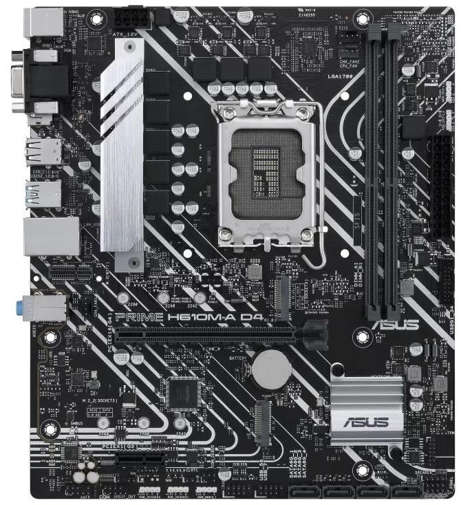 Motherboard Prime H610M - A D4 - CSM Intel H610 LGA 1700 - ASUS — Recondicionada