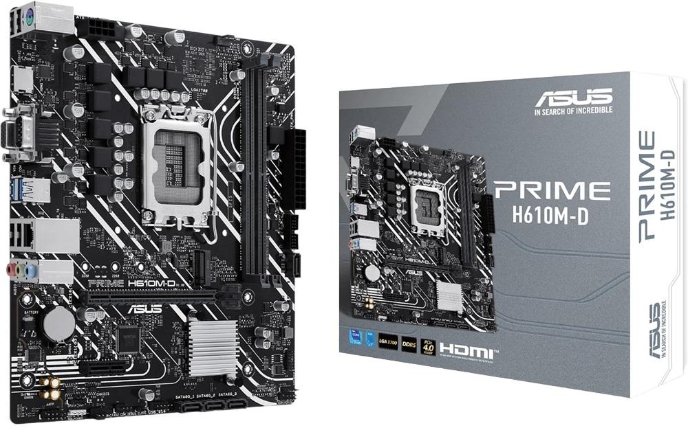 Motherboard Micro ATX Prime H610M - D Intel H610 LGA 1700 - ASUS