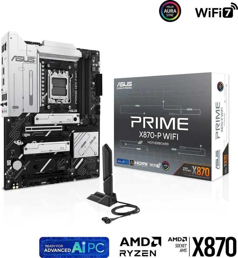 Motherboard ATX Prime X870 - P WiFi SktAM5 - ASUS