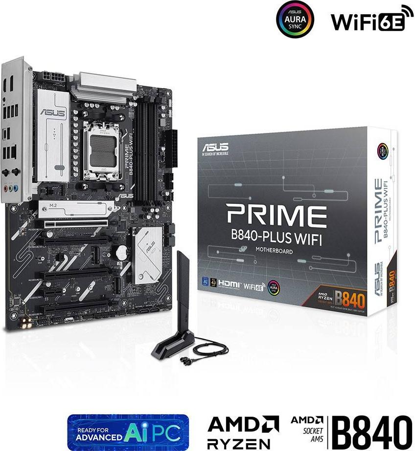 Motherboard ATX Prime B840 - Plus WiFi SktAM5 - ASUS