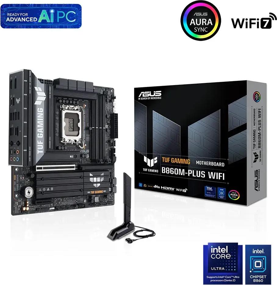 Motherboard Micro - ATX TUF Gaming B860M - Plus WiFi Skt1851 - ASUS