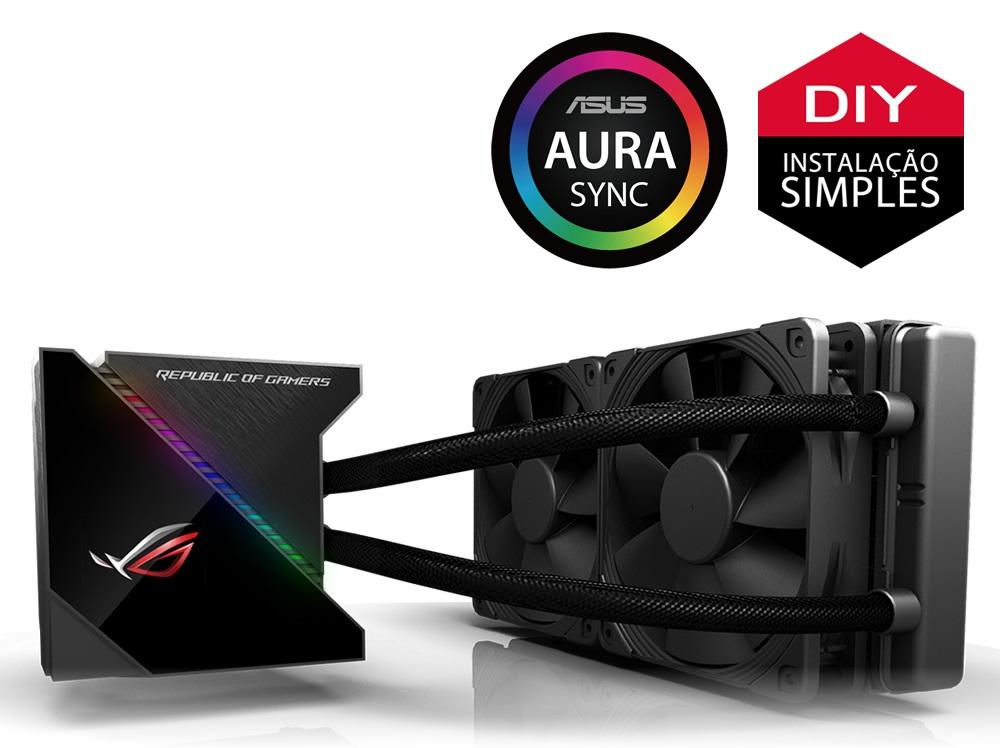 Cooler de Água ROG Ryujin 240 - ASUS