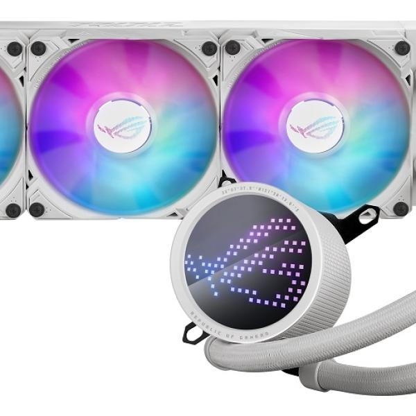 Water Cooler Rog Ryuo III 360 ARGB White Edition 12 cm - ASUS