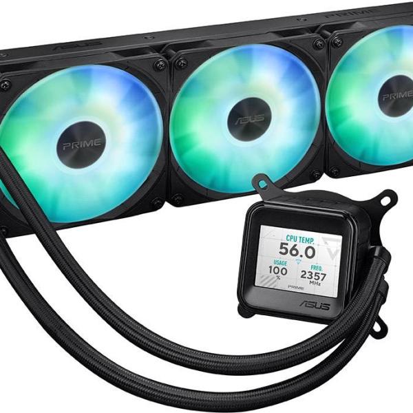 Water Cooler CPU Prime LC 360 ARGB LCD All - In - One 360mm (Preto) - ASUS