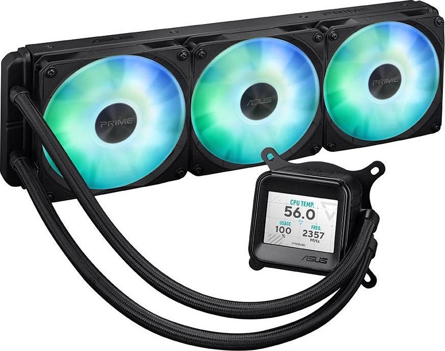 Water Cooler CPU Prime LC 360 ARGB LCD All - In - One 360mm (Preto) - ASUS