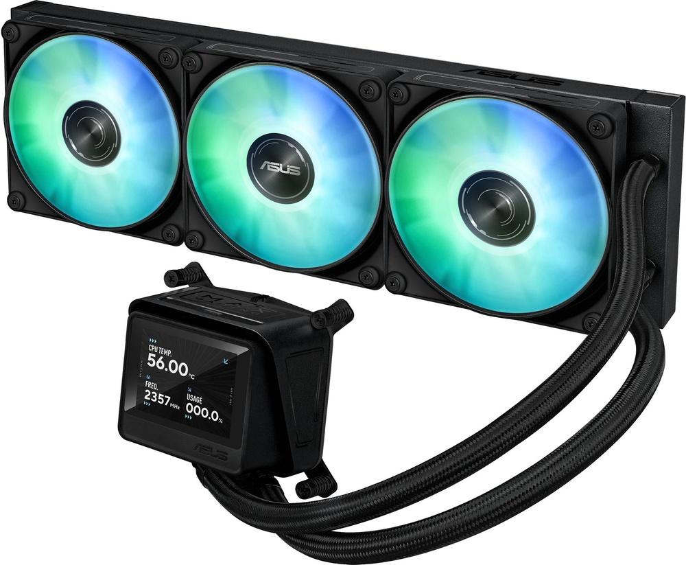 Water Cooler CPU MAX Gaming LC 360 ARGB LCD All - In - One 360mm (Preto) - ASUS