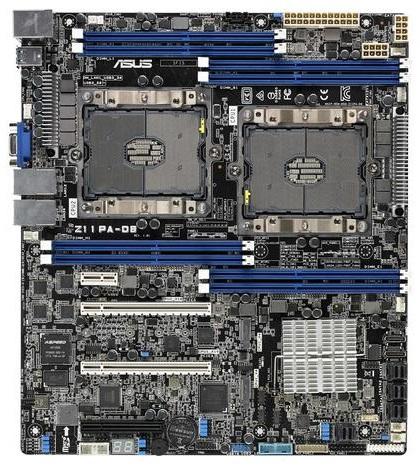 Motherboard Workstation/Servidor Z11PA - D8 Skt3647 SSI CEB - ASUS