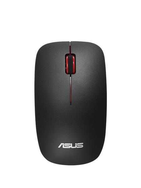 Rato RF Wireless Óptico 1600dpi - Verm/Preto - WT300 - ASUS