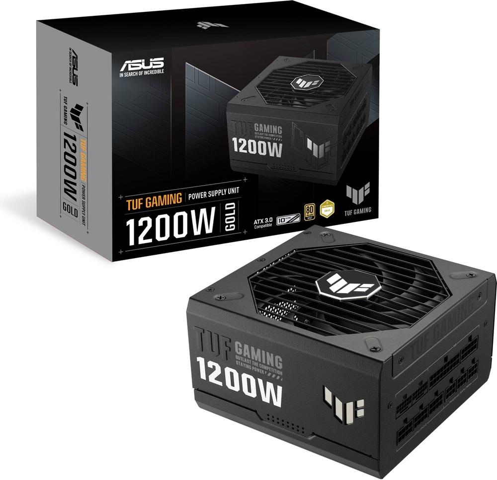 Fonte de Alimentação ATX TUF Gaming 1200W Gold ATX 3.1/PCIe 5.1 80 Plus Gold Full Modular - ASUS