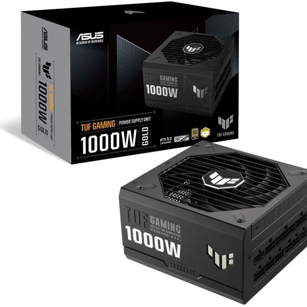 Fonte de Alimentação TUF Gaming 1000W 80+ Gold Modular - ASUS (Recondicionada)