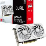 Placa Gráfica AMD Radeon RX 9060 XT RDNA 4 Dual Gaming White 16GB GDDR6 - ASUS
