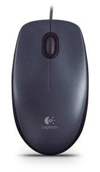 Rato Óptico USB 1000DPI (Preto) - Logitech M90
