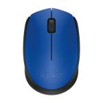 Rato Óptico USB 1000DPI s/ Fios (Preto/Azul) - Logitech M171 RF