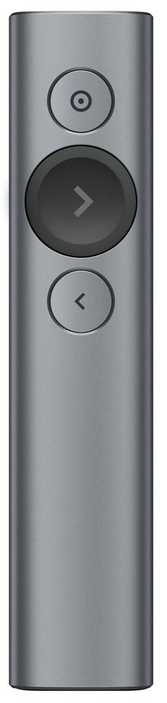 Apontador Remoto Spotlight Plus (Cinzento) - LOGITECH