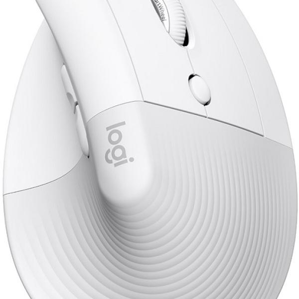 Rato Ergo Lift for Mac Wireless/Bluetooth 4000DPI (Branco) - LOGITECH