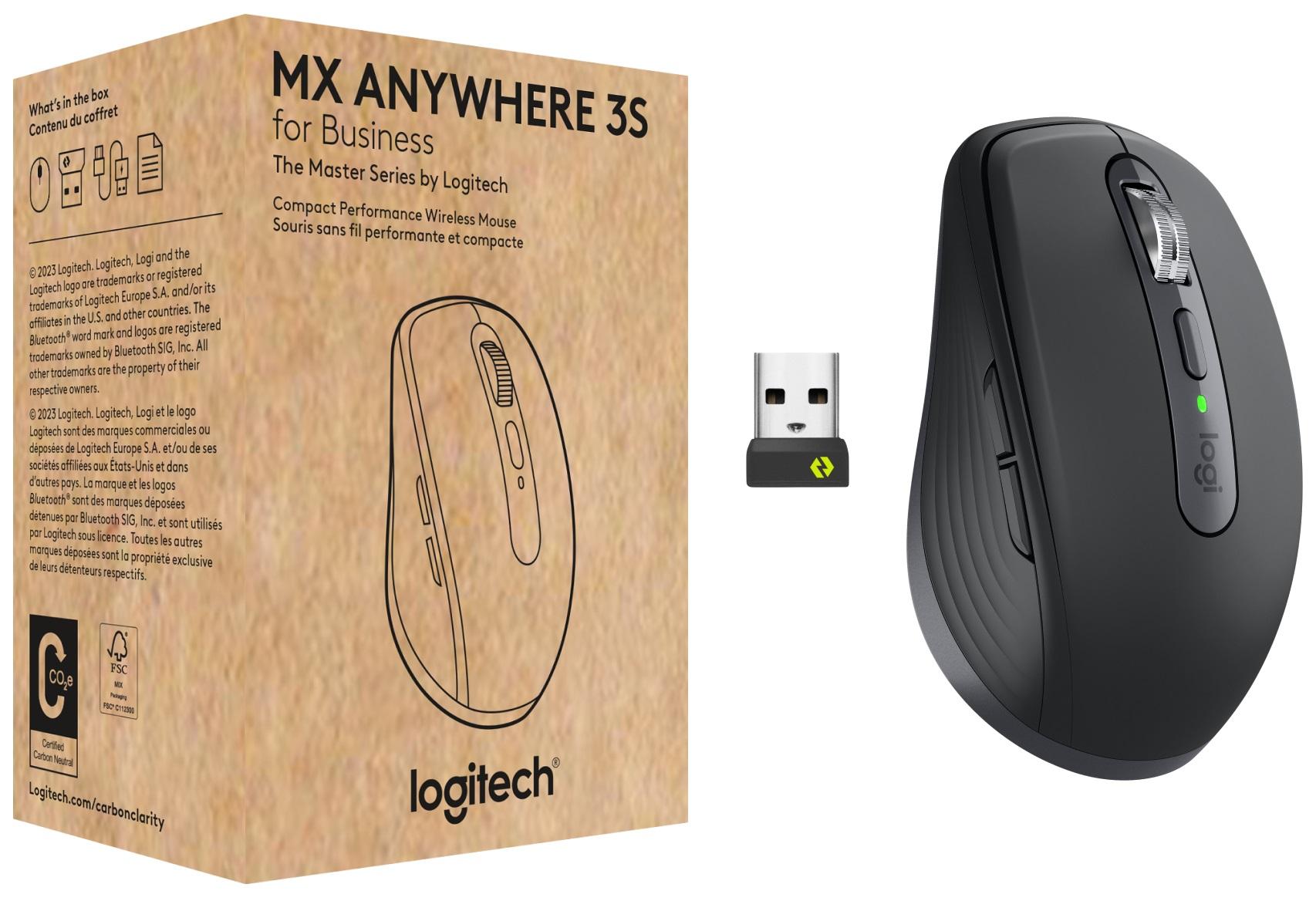 Rato Laser MX Anywhere 3S Business Wireless/Bluetooth 8000 DPI - LOGITECH