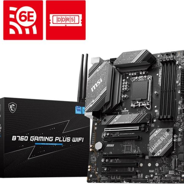 Motherboard ATX B760 Gaming Plus WiFi Skt1700 - MSI