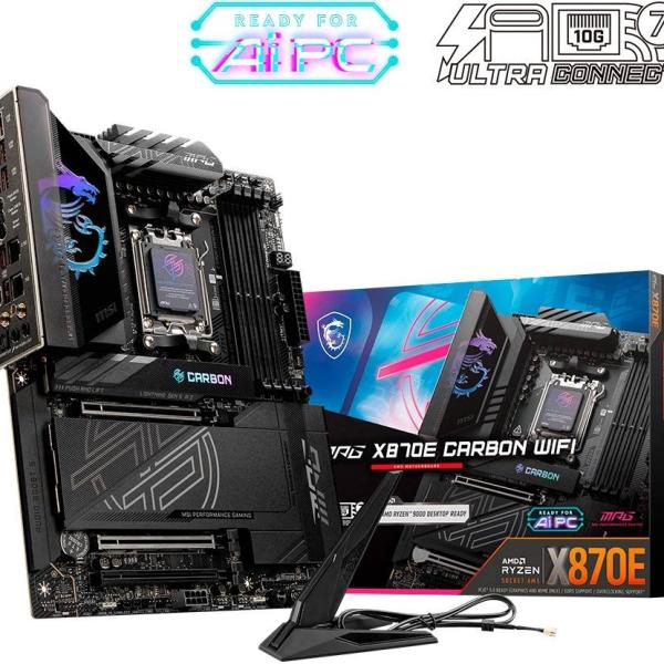Motherboard ATX MPG X870E Carbon WiFi SktAM5 - MSI