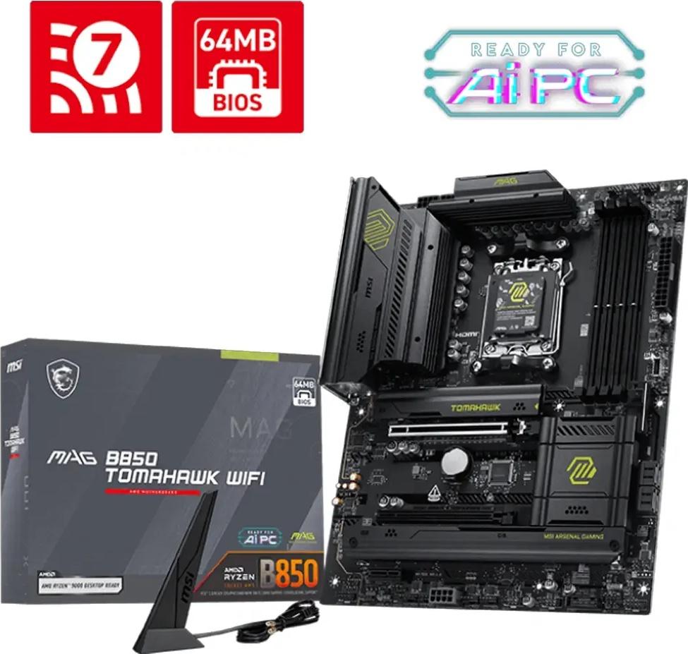 Motherboard MAG B850 Tomahawk WiFi SktAM5 - MSI