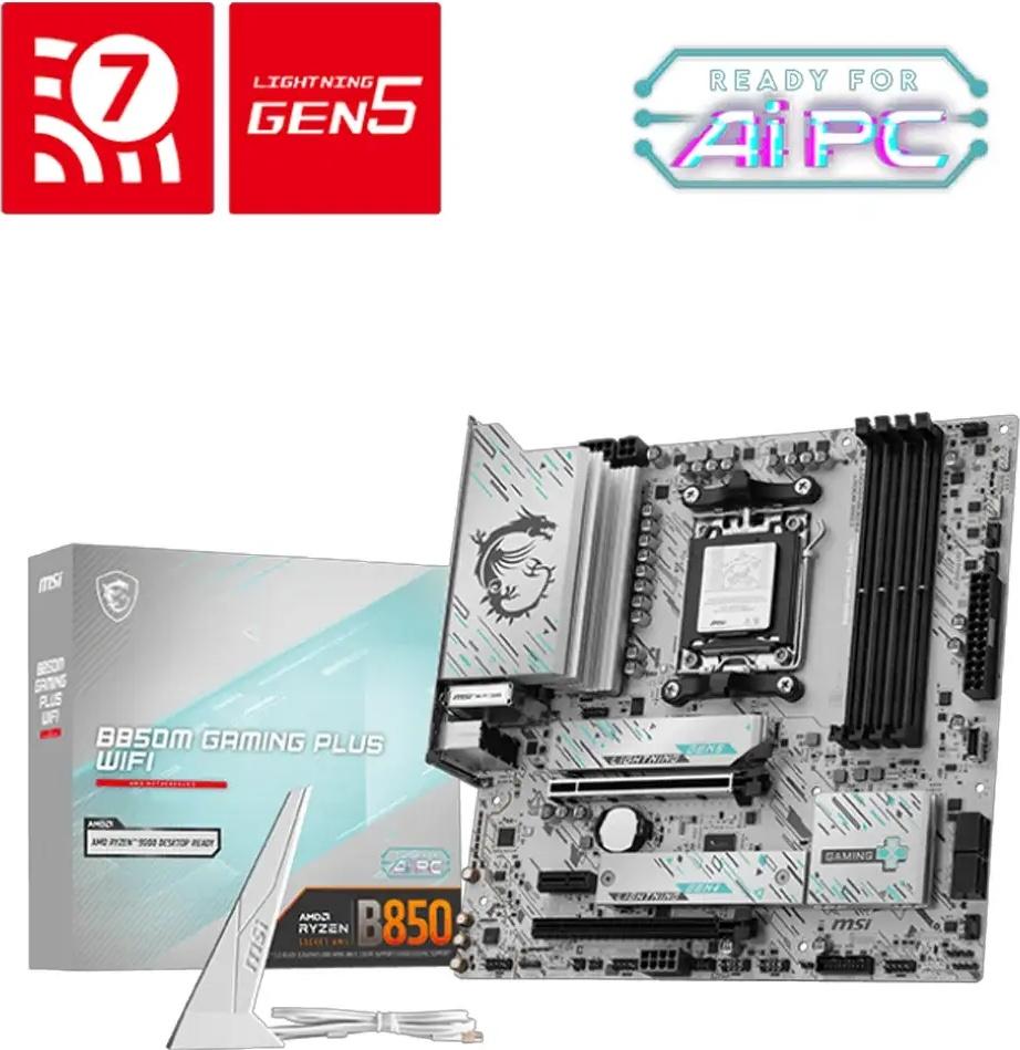 Motherboard Micro - ATX B850M Gaming Plus WiFi SktAM5 - MSI