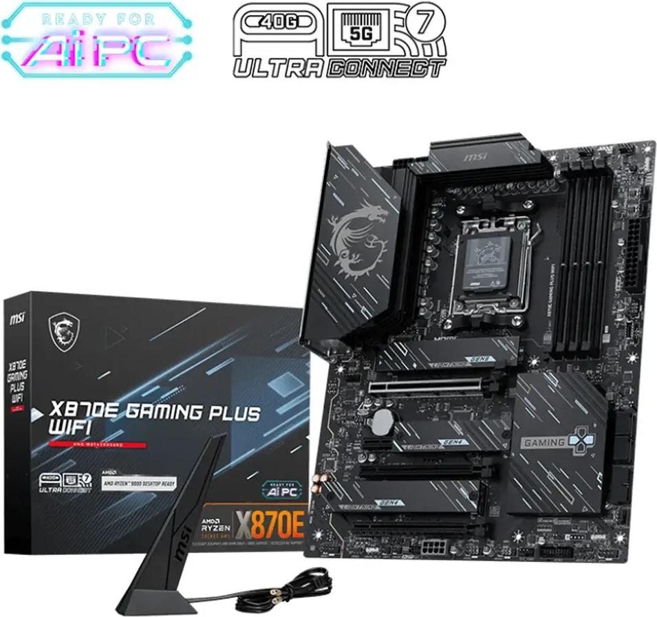 Motherboard ATX X870E Gaming Plus WiFi SktAM5 - MSI