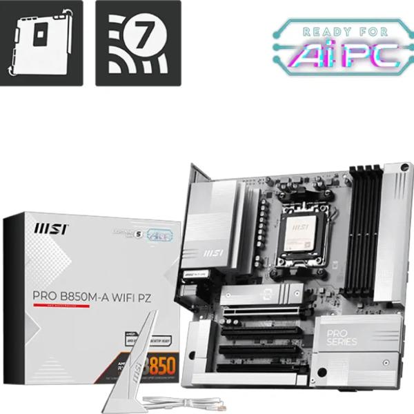 Motherboard Micro - ATX Pro B850M - A WiFi PZ SktAM5 - MSI