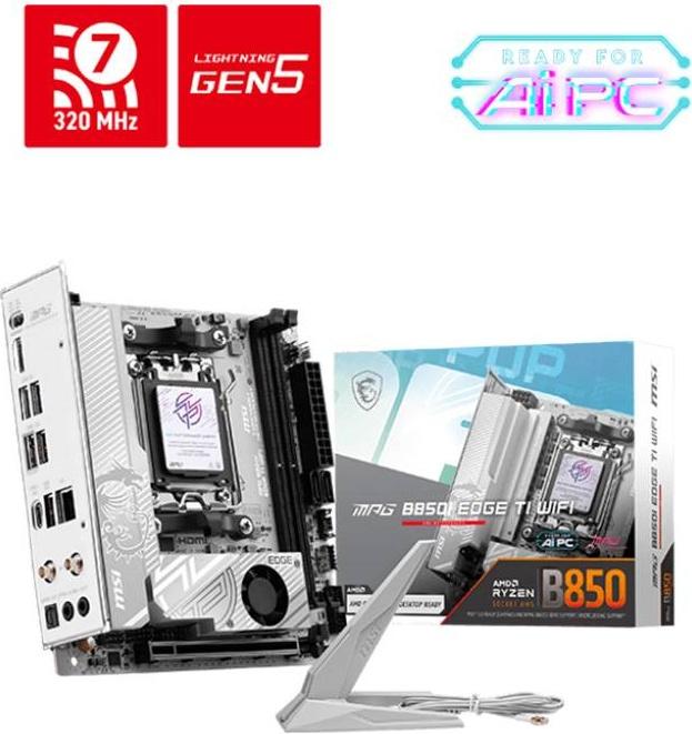 Motherboard Mini - ITX MPG B850I Edge Ti WiFi - MSI