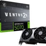 Placa Gráfica MSI GeForce RTX 5070 Ventus 2X OC 12GB GDDR7