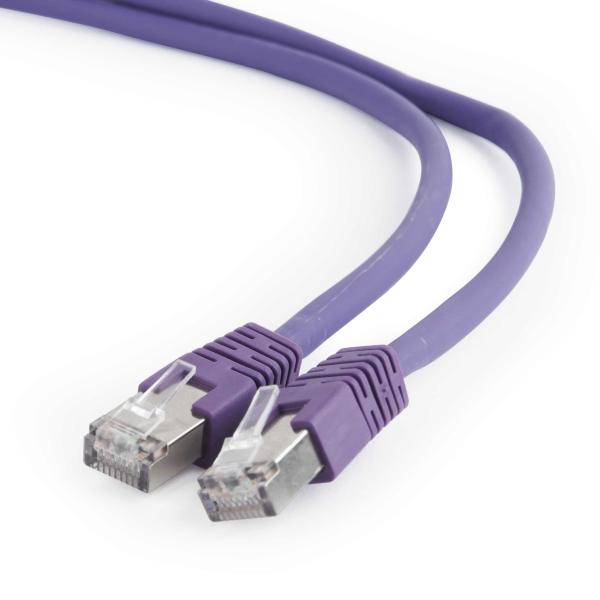 Cabo Rede Gembird Cat 6A LSZH 1 Metro Violeta — Recondicionado