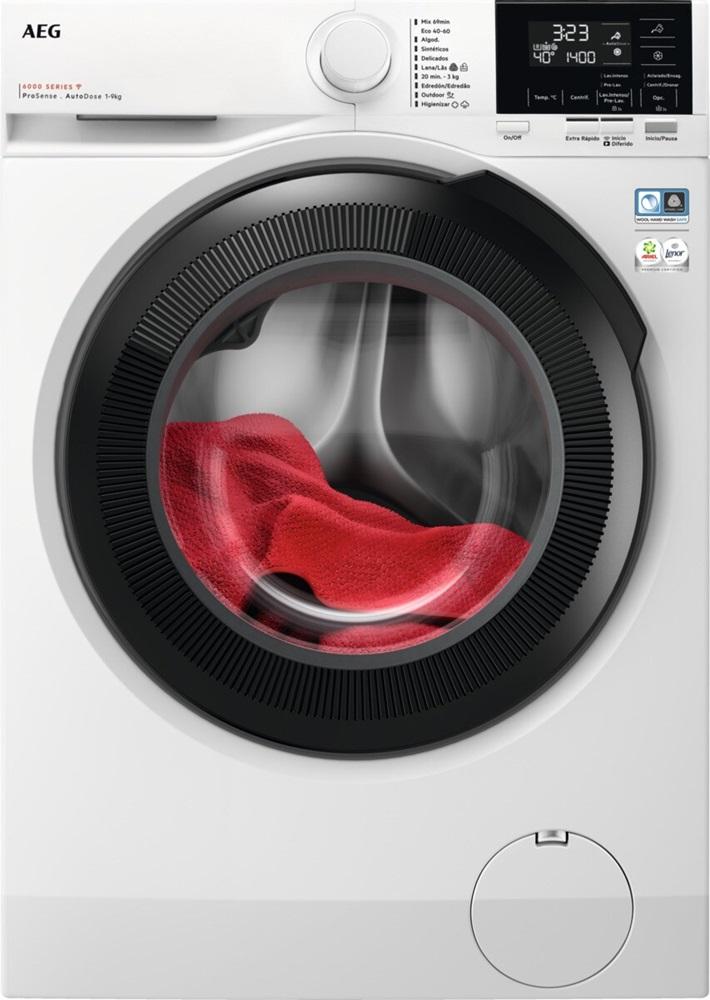 Máquina de Lavar Roupa 9Kg 1400RPM LFR6194O4Q (Branco) - AEG