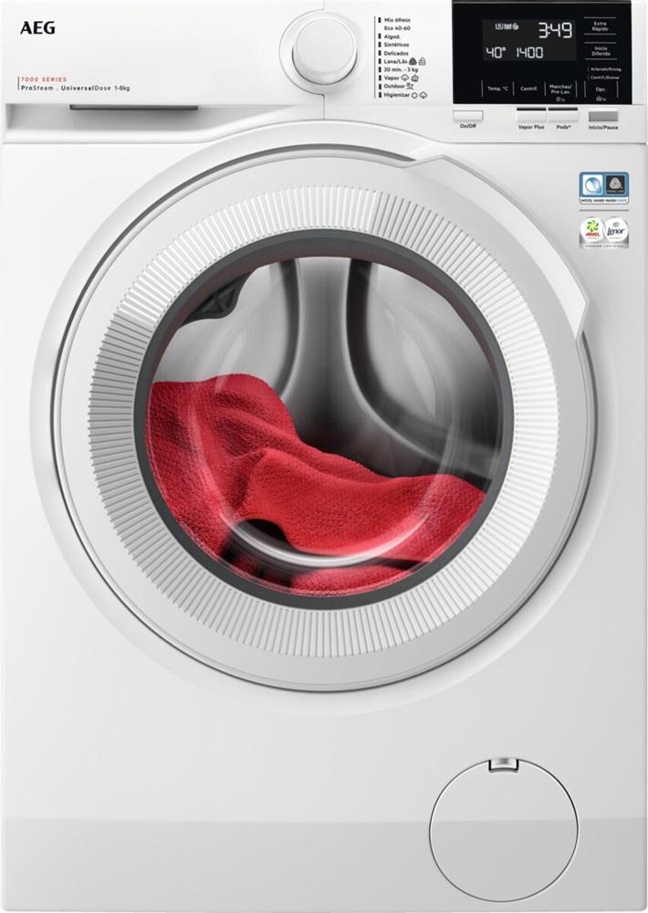 Máquina de Lavar Roupa 8Kg 1400RPM LFR7184N2V (Branco) - AEG