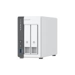 Armazenamanto em Rede NAS Qnap TS-216G Branco Preto ARM Cortex-A55