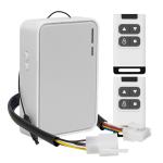 Receptor Controlador Portão Bluetooth c/ 2 Comandos 4 Canais