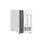 Armazenamanto em Rede NAS Qnap TS-216G Branco Preto ARM Cortex-A55