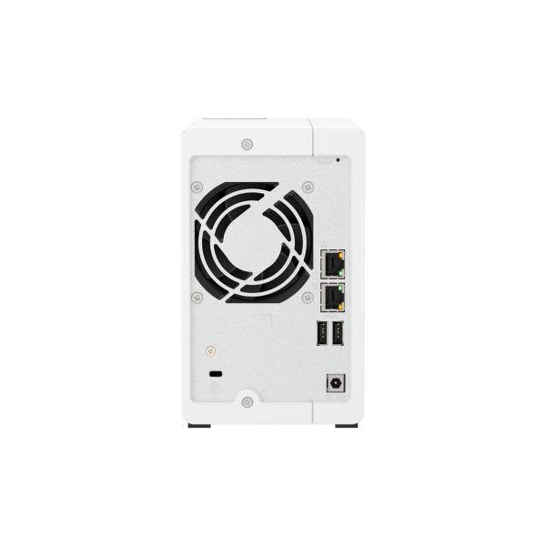 Armazenamanto em Rede NAS Qnap TS-216G Branco Preto ARM Cortex-A55