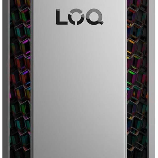Computador LOQ Tower 26ADR10 AMD Ryzen 7 8745HX 16GB/1TB SSD (Luna Grey/Eclipse Black) - LENOVO