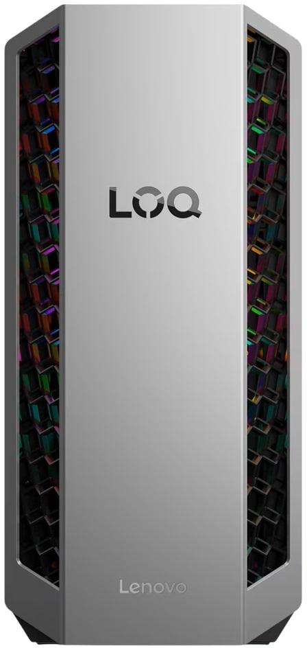 Computador LOQ Tower 26ADR10 AMD Ryzen 9 8945HX 32GB/1TB SSD (Luna Grey/Eclipse Black) - LENOVO