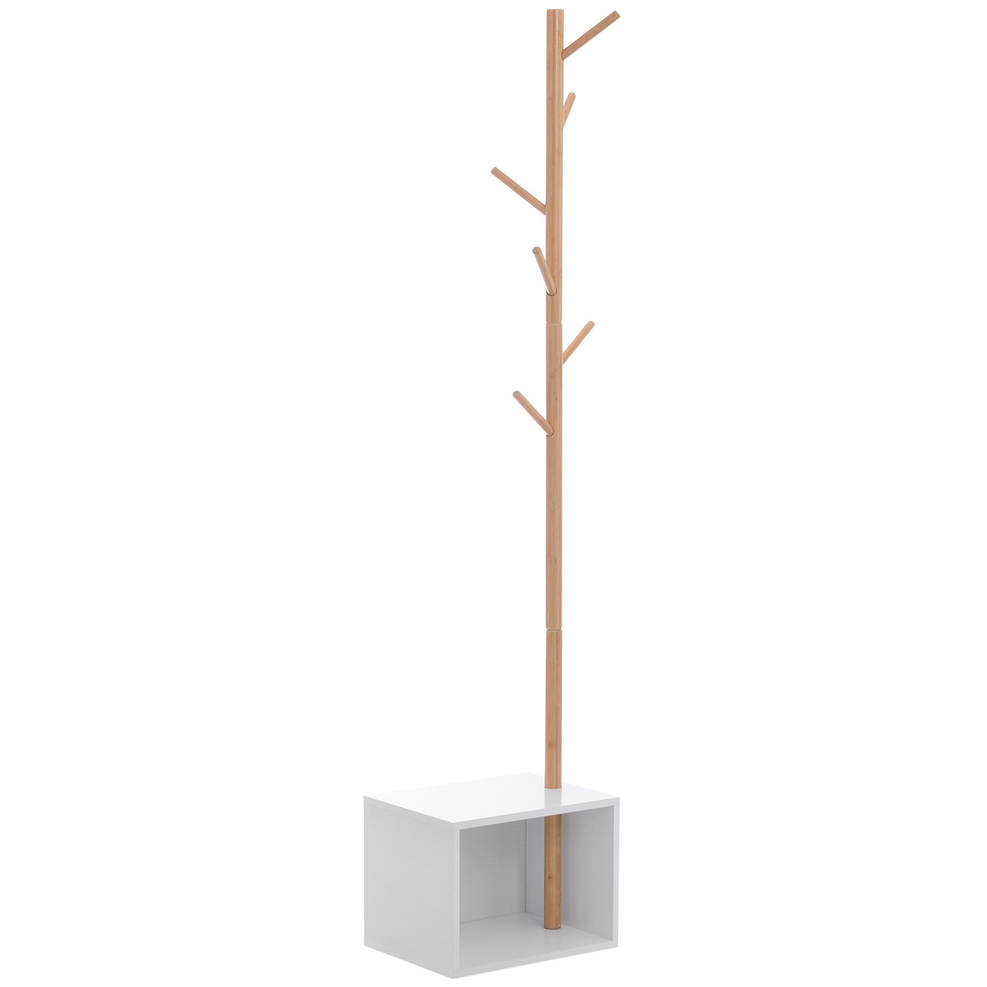 Cabide de Pé com Sapateira Pendurador 40x30x180cm