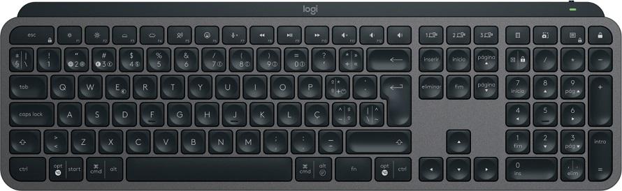 Teclado MX Keys S Bluetooth PT (Preto) - LOGITECH