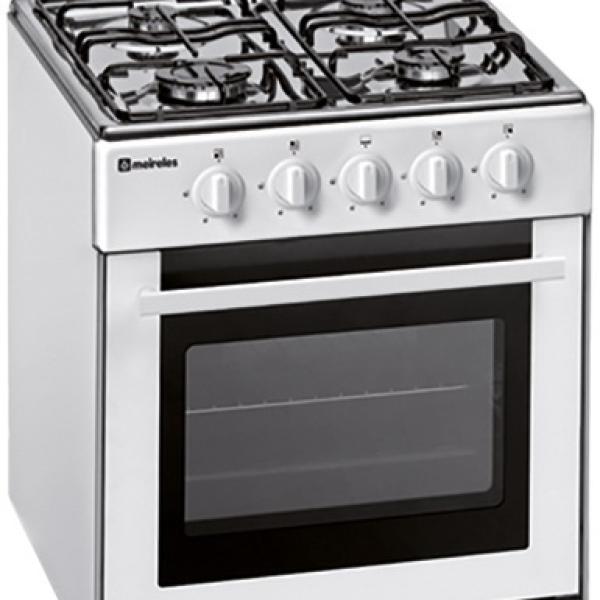 Fogão a Gás Butano/Propano 4 Zonas N 500 W ST 55L (Branco) - MEIRELES