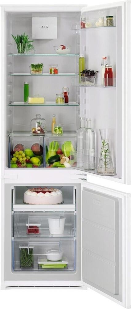Frigorífico Combinado de Encastre OSC6D181ES 269L (Branco) - AEG