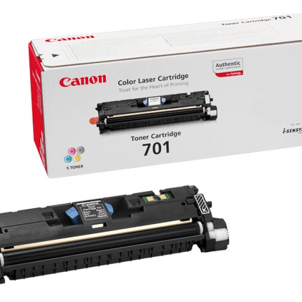 Toner 701 Preto (4000 páginas) - CANON