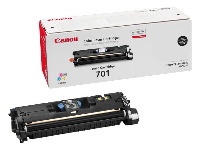 Toner 701 Preto (4000 páginas) - CANON