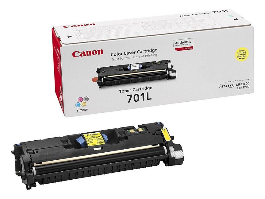 Toner 701 Amarelo (2000 páginas) - CANON