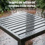 Conjunto de Jardim Exterior com Almofadas, 2 Sofás de 2 Lugares com Reposabráços Ajustáveis e Mesa de Centro, Cinzento